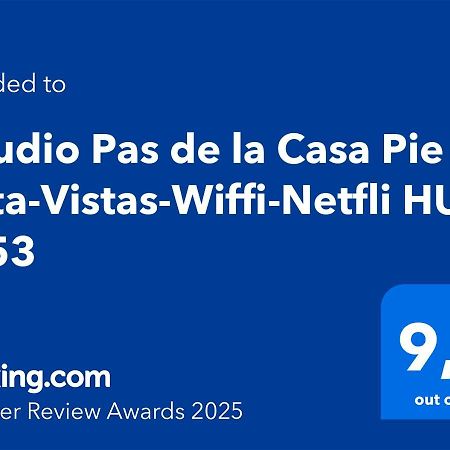 Estudio Pas De La Casa Pie De Pista-Vistas-Wiffi-Netfli Hut 7353 Zewnętrze zdjęcie