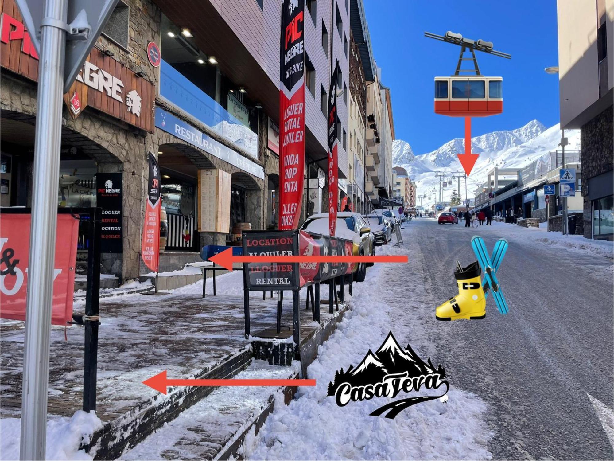 Estudio Pas De La Casa Pie De Pista-Vistas-Wiffi-Netfli Hut 7353 Zewnętrze zdjęcie